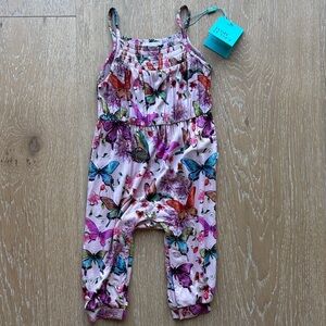 Posh Peanut Baby Romper 12M NWT